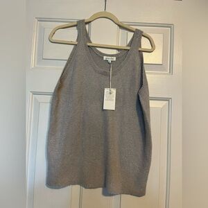 Grace & Lace Heather Gray Tank Top | L | NWT